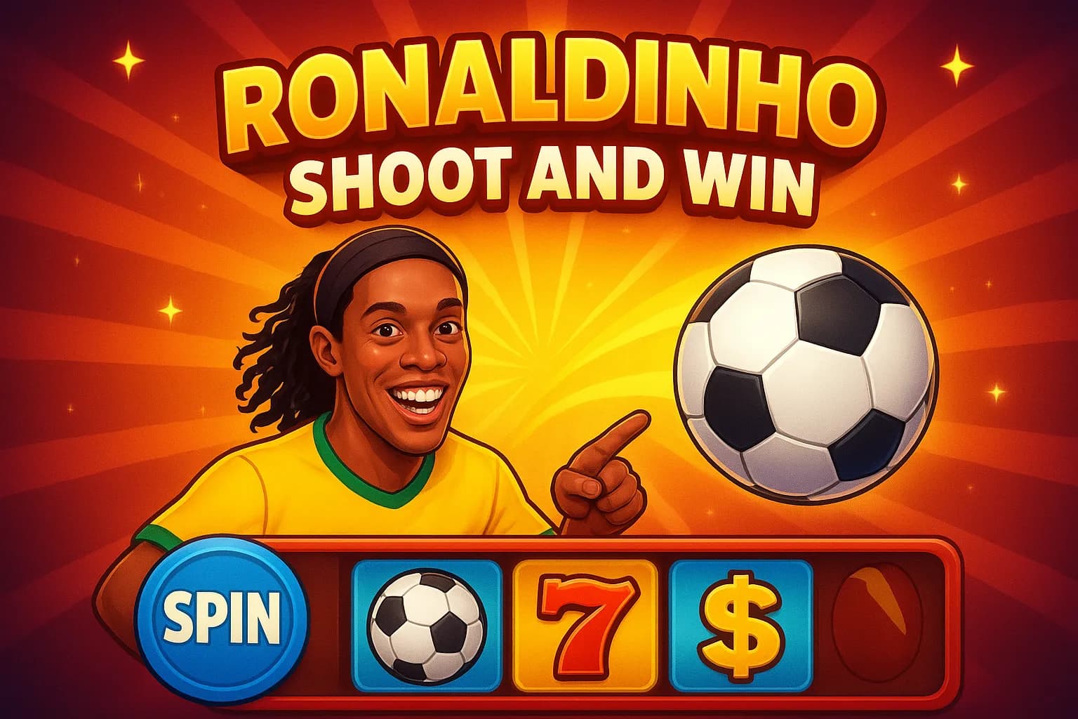 Ronaldinho Scores Shoot & Win